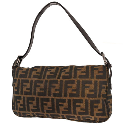 Fendi Brown Zucca Baguette Handbag