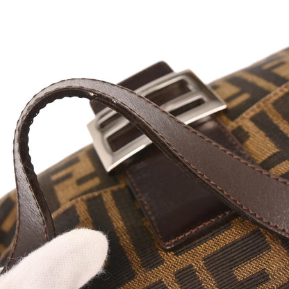 Fendi Brown Zucca Baguette Handbag