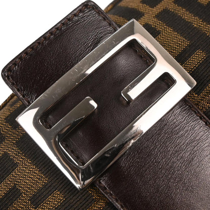 Fendi Brown Zucca Baguette Handbag