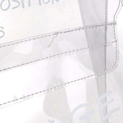 Hermes Clear Kelly Vinyl Handbag