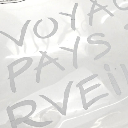 Hermes Clear Kelly Vinyl Handbag