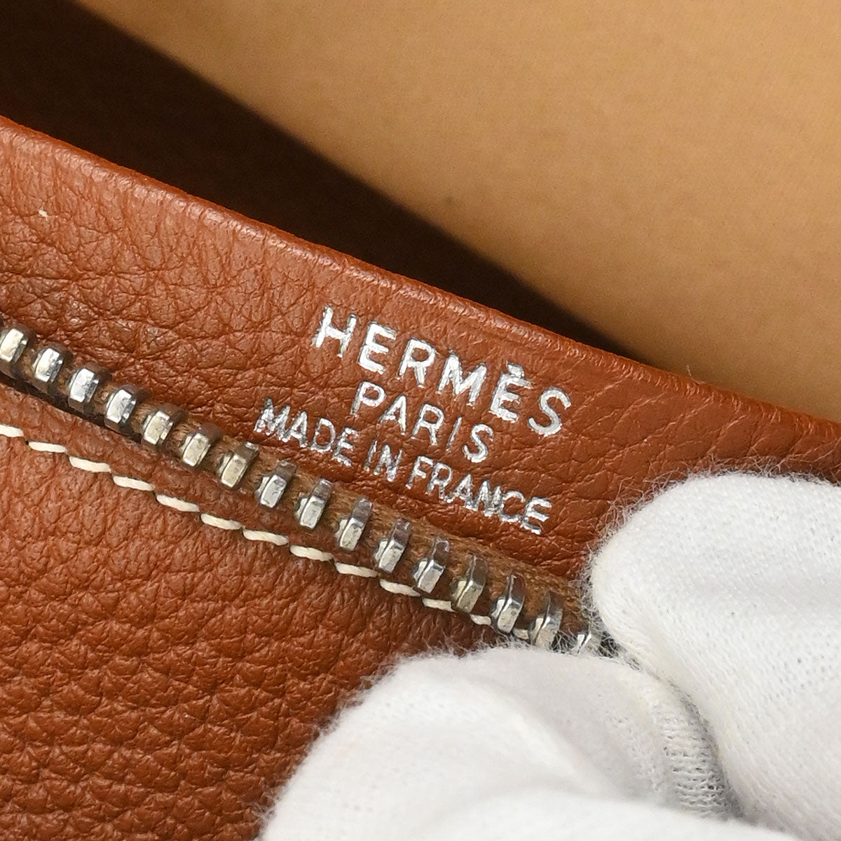 Hermes Etrusque Taurillon Clemence Plume 45 Duffle Handbag