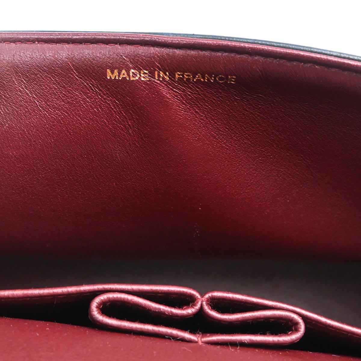 Chanel 1997-1999 Black Lambskin Medium Classic Double Flap Shoulder Bag