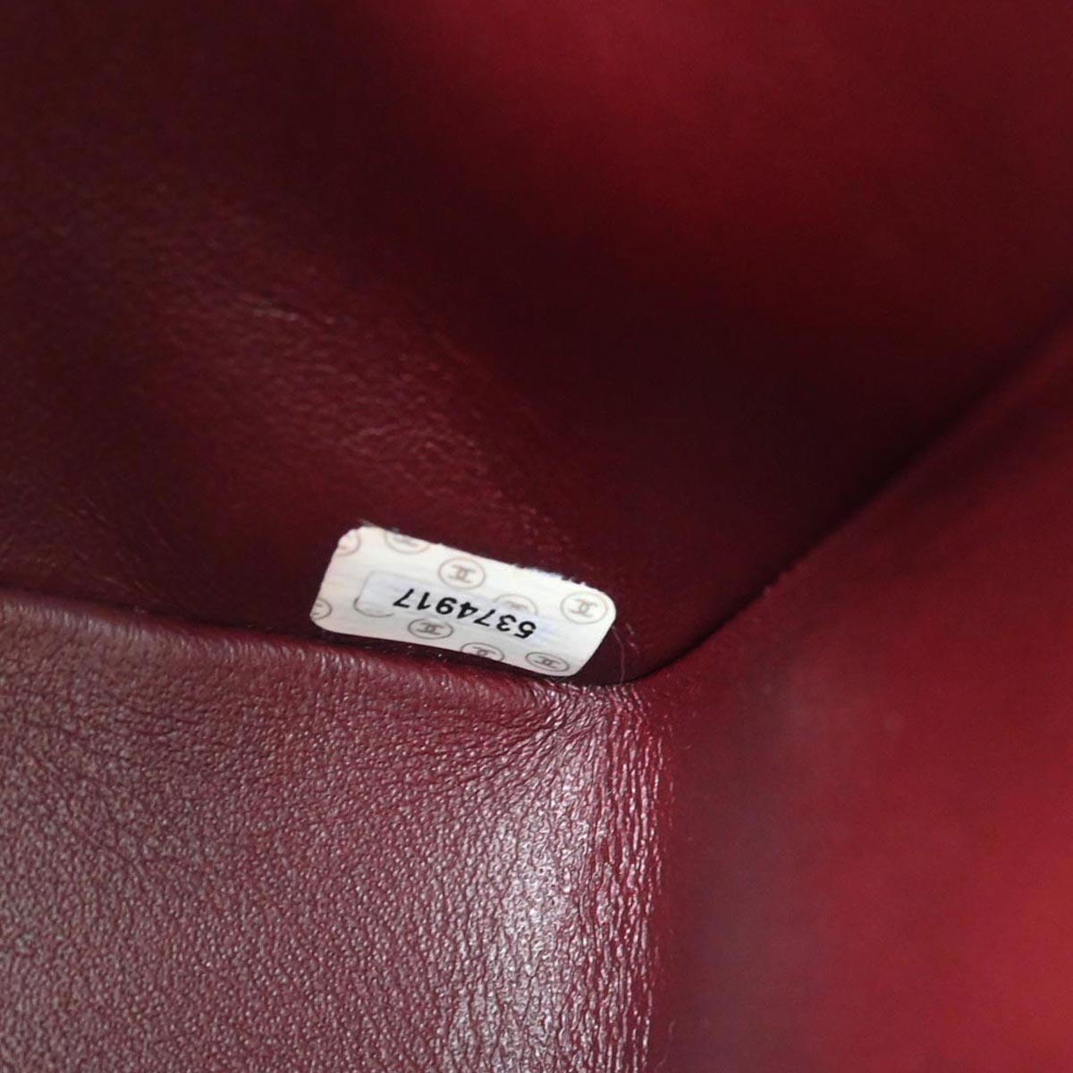 Chanel 1997-1999 Black Lambskin Medium Classic Double Flap Shoulder Bag