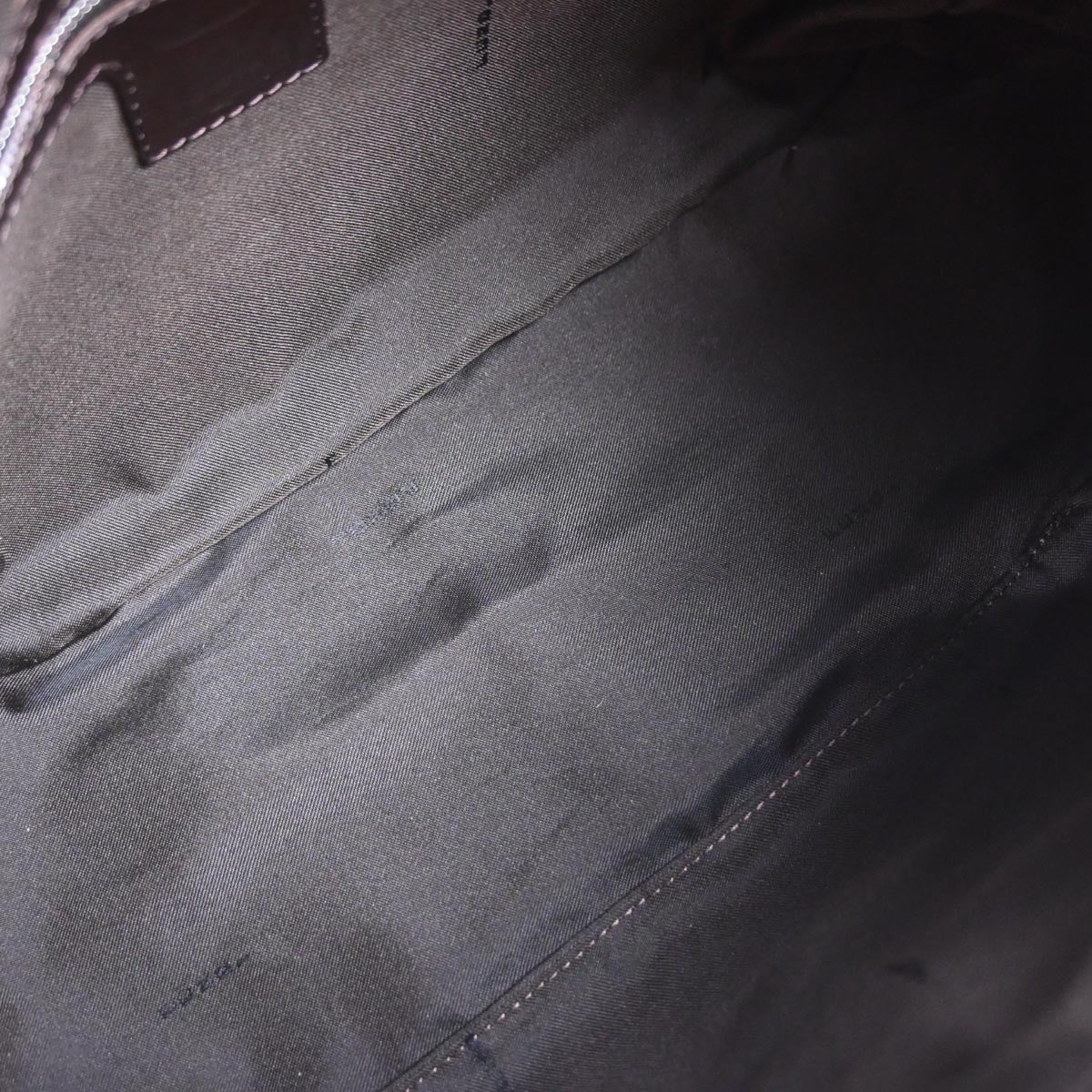 Fendi Brown Canvas Zucca Mamma Baguette Handbag