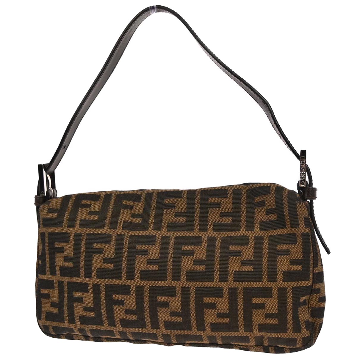 Fendi Brown Zucca Baguette Handbag