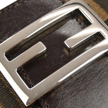 Fendi Brown Zucca Baguette Handbag