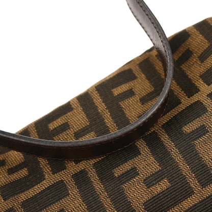 Fendi Brown Zucca Baguette Handbag