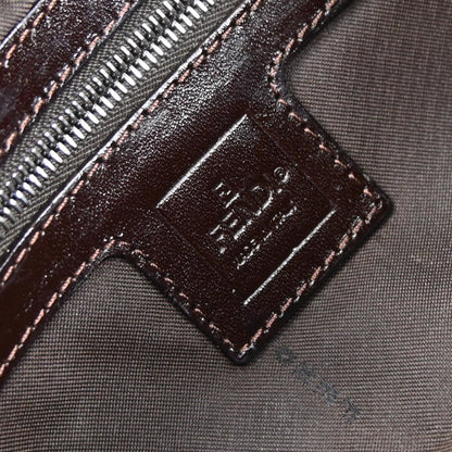 Fendi Brown Zucca Baguette Handbag