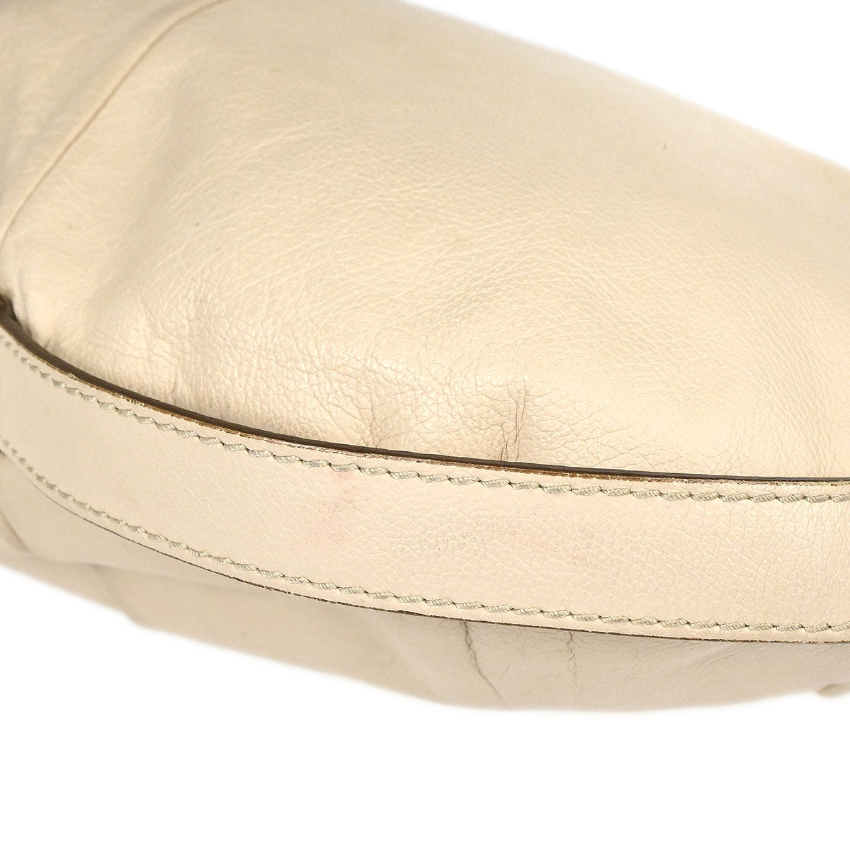 Yves Saint Laurent Beige Leather Mombasa Handbag