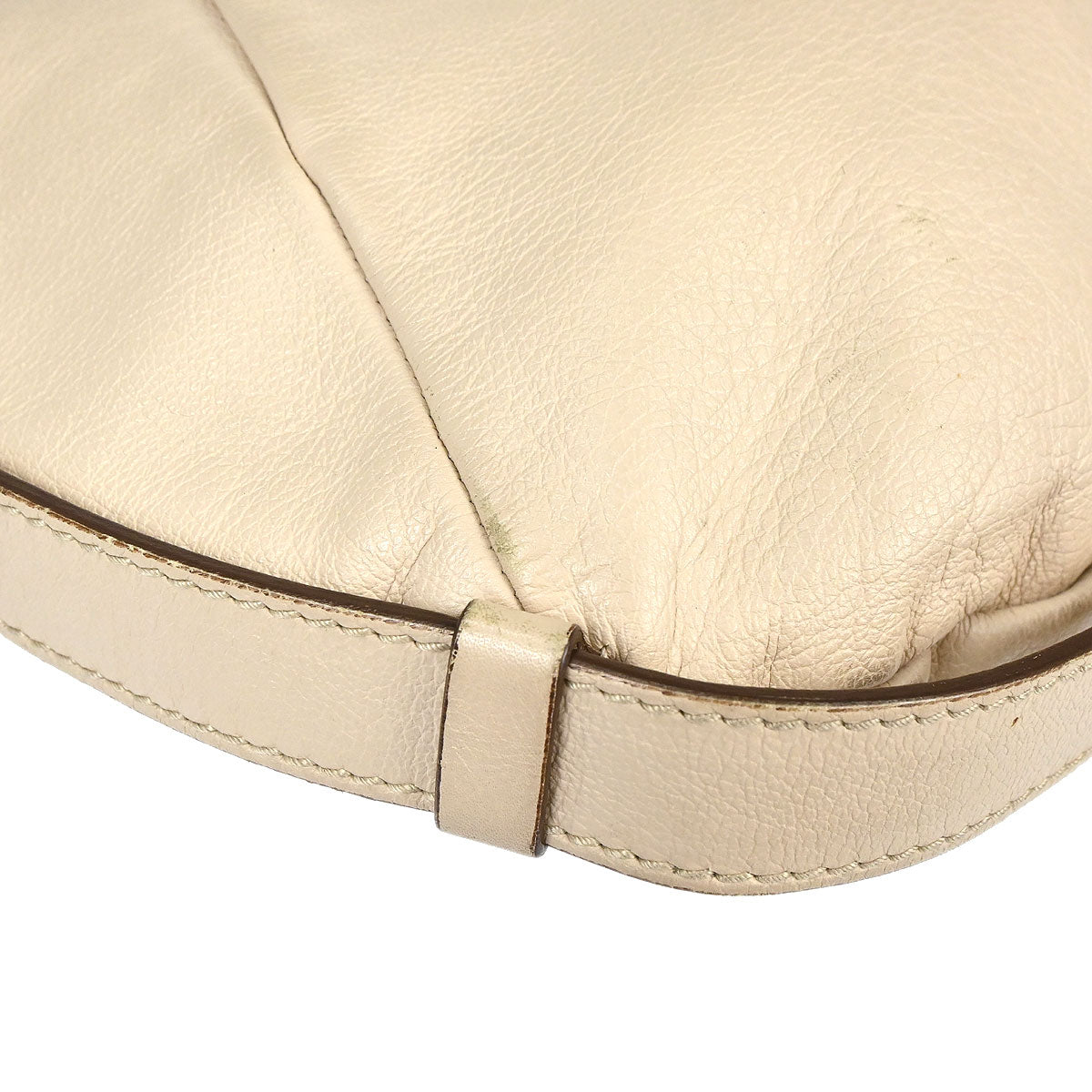 Yves Saint Laurent Beige Leather Mombasa Handbag