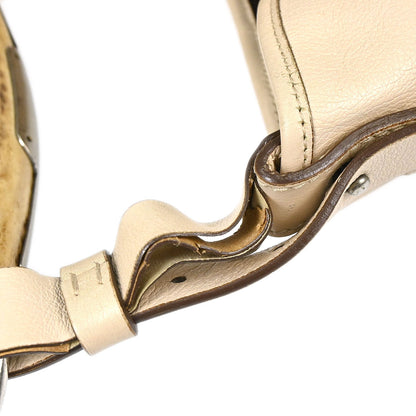 Yves Saint Laurent Beige Leather Mombasa Handbag