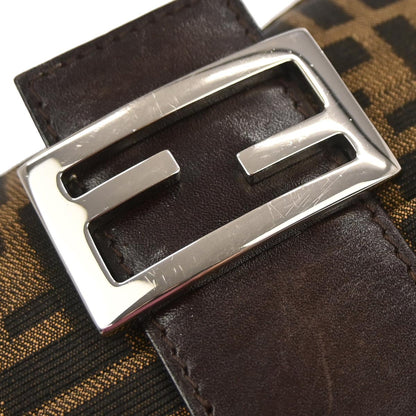 Fendi Brown Zucca Baguette Handbag