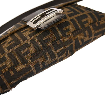 Fendi Brown Zucca Baguette Handbag