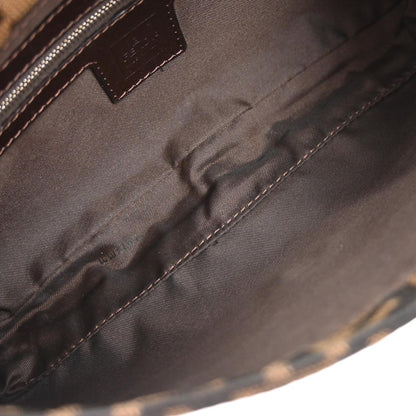 Fendi Brown Zucca Baguette Handbag