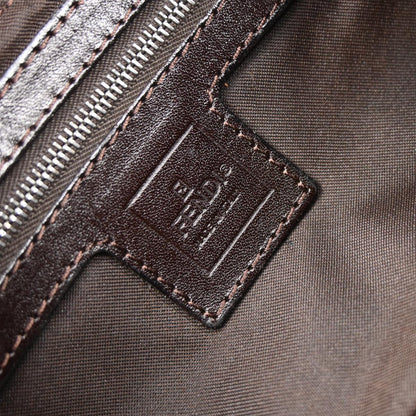 Fendi Brown Zucca Baguette Handbag