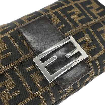 Fendi Brown Zucca Baguette Handbag