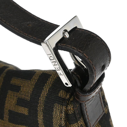 Fendi Brown Zucca Baguette Handbag