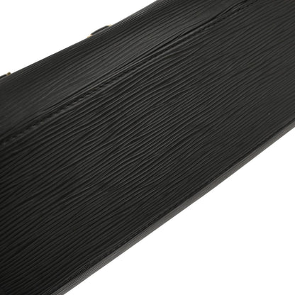 Louis Vuitton 1998 Black Epi Pont Neuf Handbag M52052