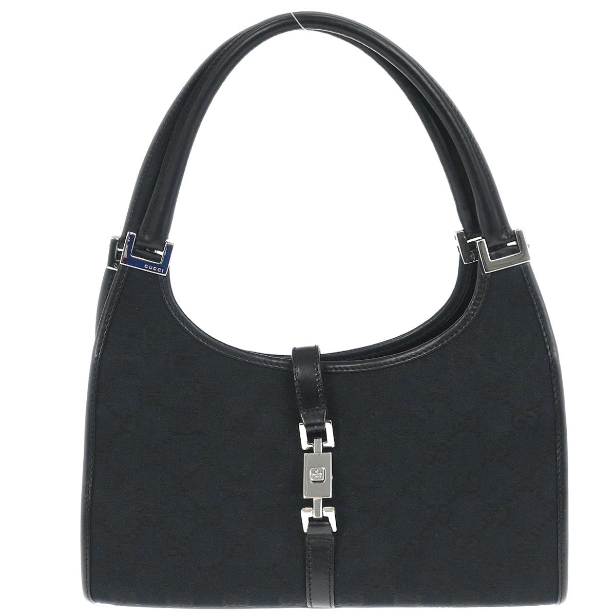 Gucci Black GG Jackie Handbag
