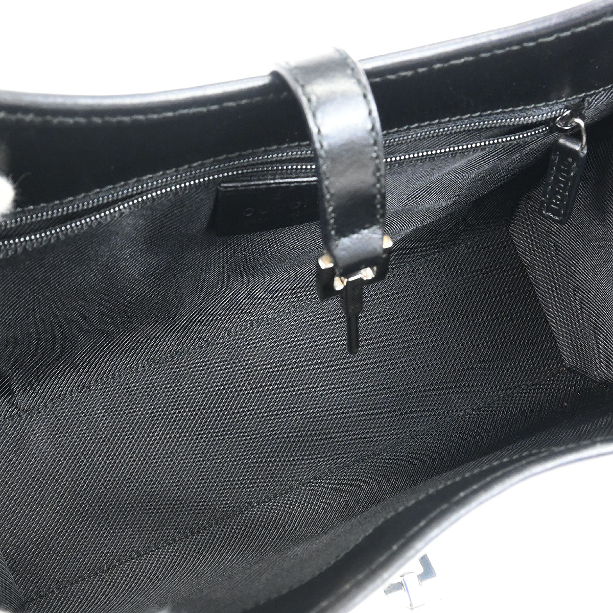 Gucci Black GG Jackie Handbag