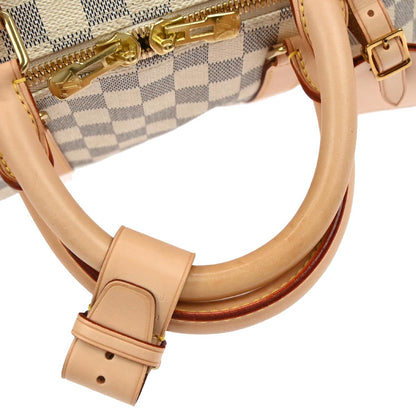 Louis Vuitton Damier Azur Keepall Bandouliere 55 Duffle Bag N41429