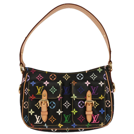 Louis Vuitton Black Multicolor Lodge PM Shoulder Bag M40054