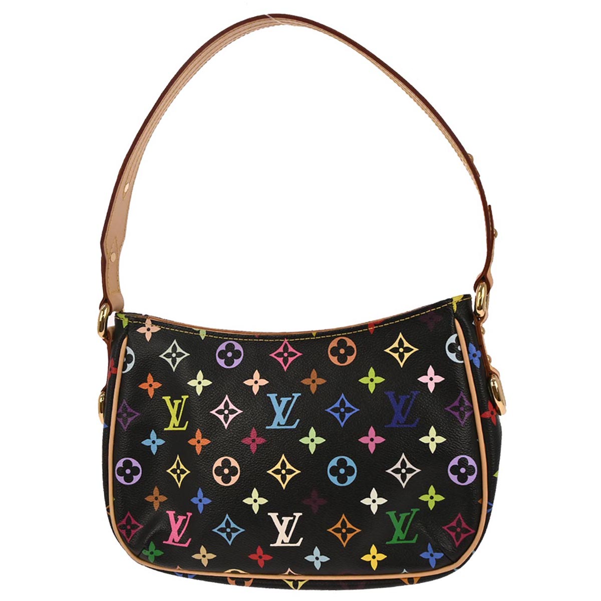 Louis Vuitton Black Multicolor Lodge PM Shoulder Bag M40054
