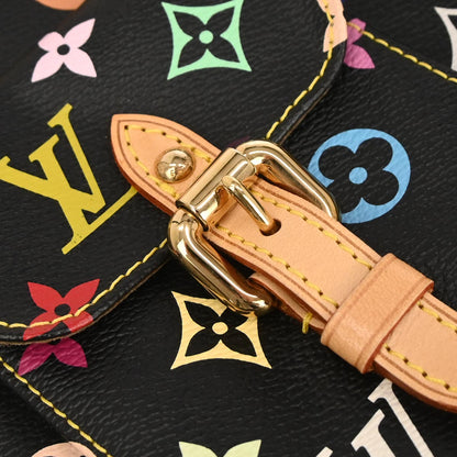 Louis Vuitton Black Multicolor Lodge PM Shoulder Bag M40054