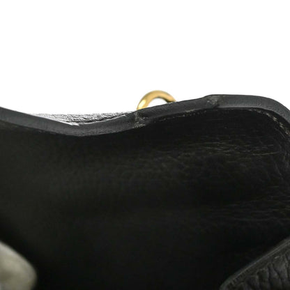 Hermes Black Ardennes Kelly 28 Sellier 2way Shoulder Handbag