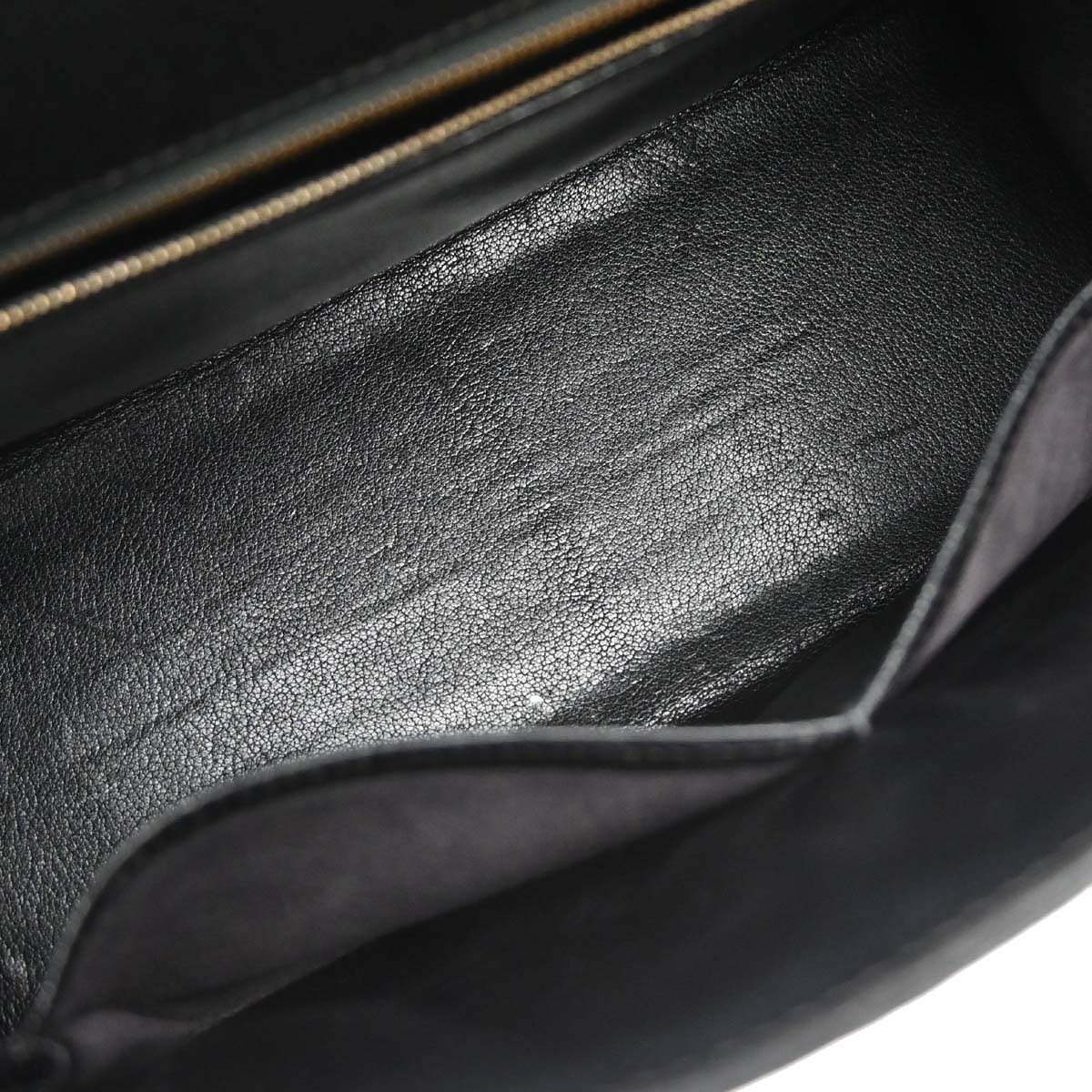 Hermes Black Ardennes Kelly 28 Sellier 2way Shoulder Handbag