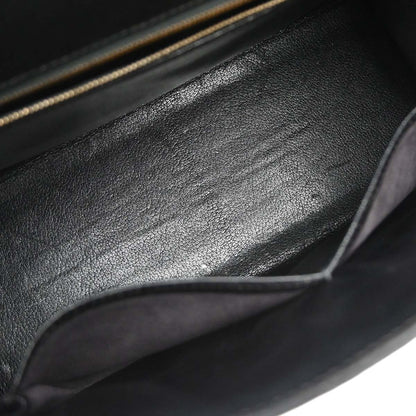 Hermes Black Ardennes Kelly 28 Sellier 2way Shoulder Handbag