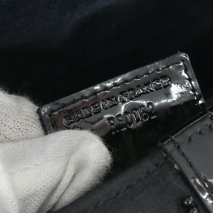 Christian Dior Black Velvet Beaded Saddle Handbag