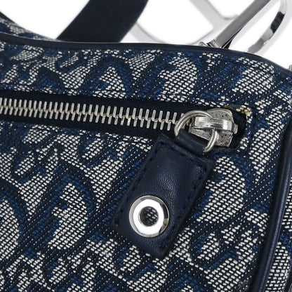 Christian Dior 2005 Navy Trotter Handbag
