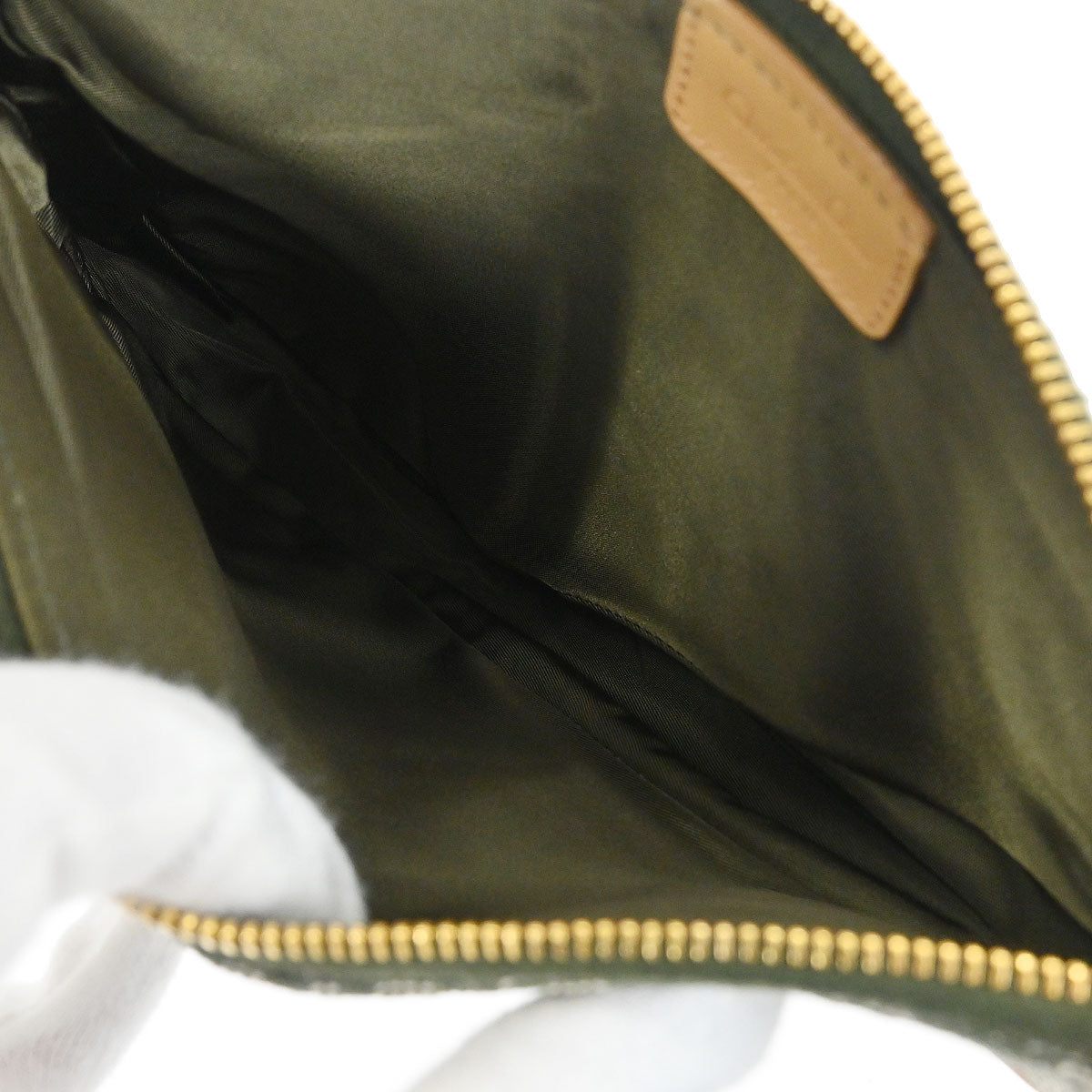 Christian Dior Green Trotter Saddle Handbag