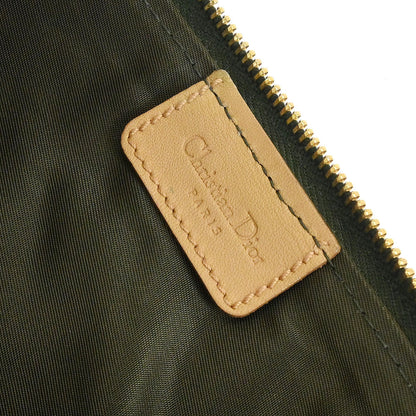 Christian Dior Green Trotter Saddle Handbag