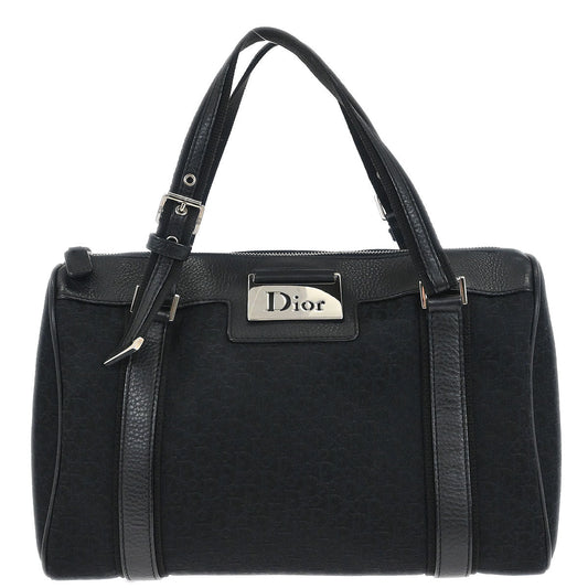 Christian Dior Black Street Chic Trotter Handbag