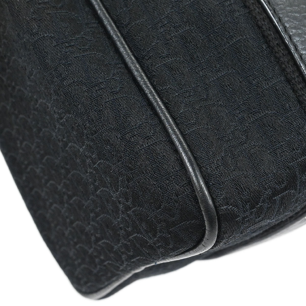 Christian Dior Black Street Chic Trotter Handbag