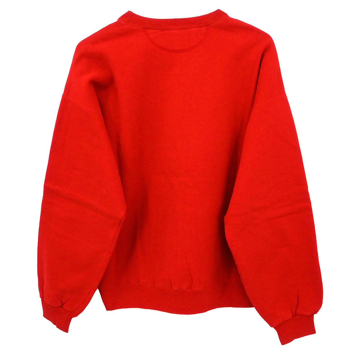 Chanel Long Sleeve Top Sweater Red #M