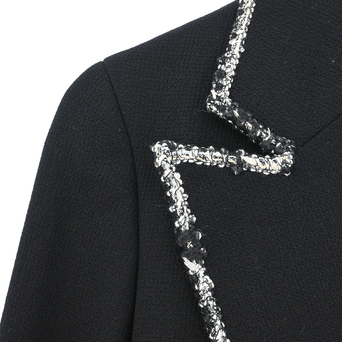 Chanel Emblem Single Breasted Jacket Black