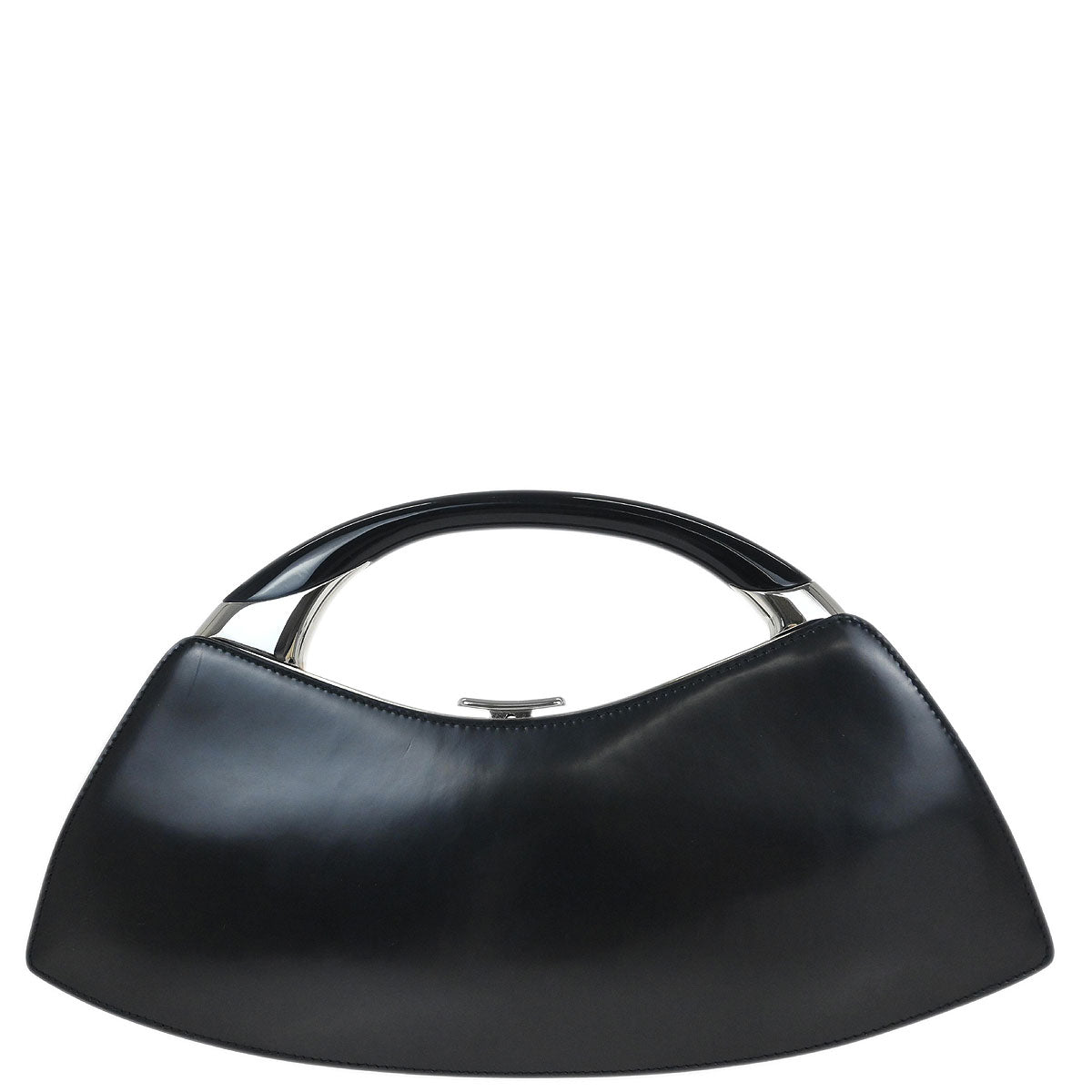 Christian Dior 2003 Black Bondage Handbag