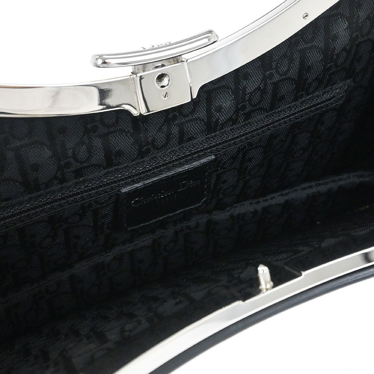 Christian Dior 2003 Black Bondage Handbag