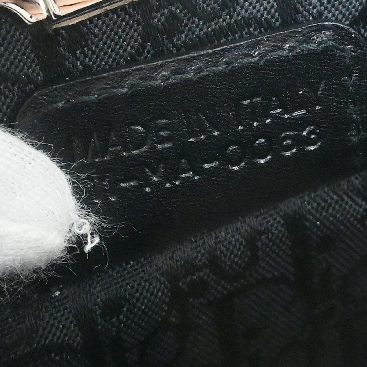 Christian Dior 2003 Black Bondage Handbag