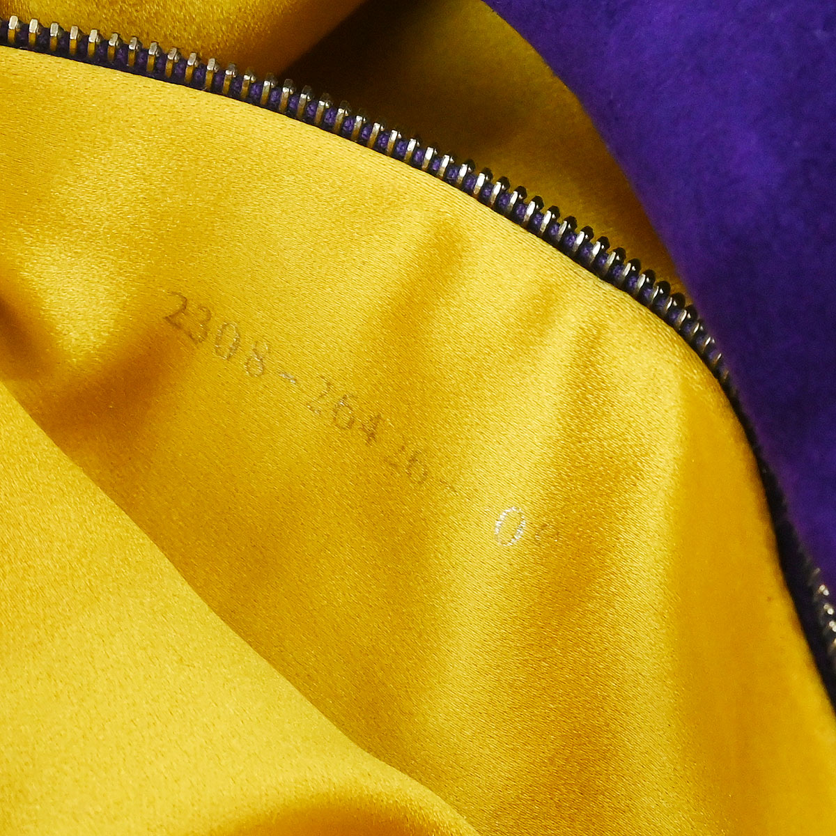 Fendi Purple Suede Handbag