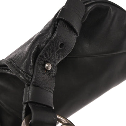 Yves Saint Laurent Black Small Mombasa Hobo Handbag