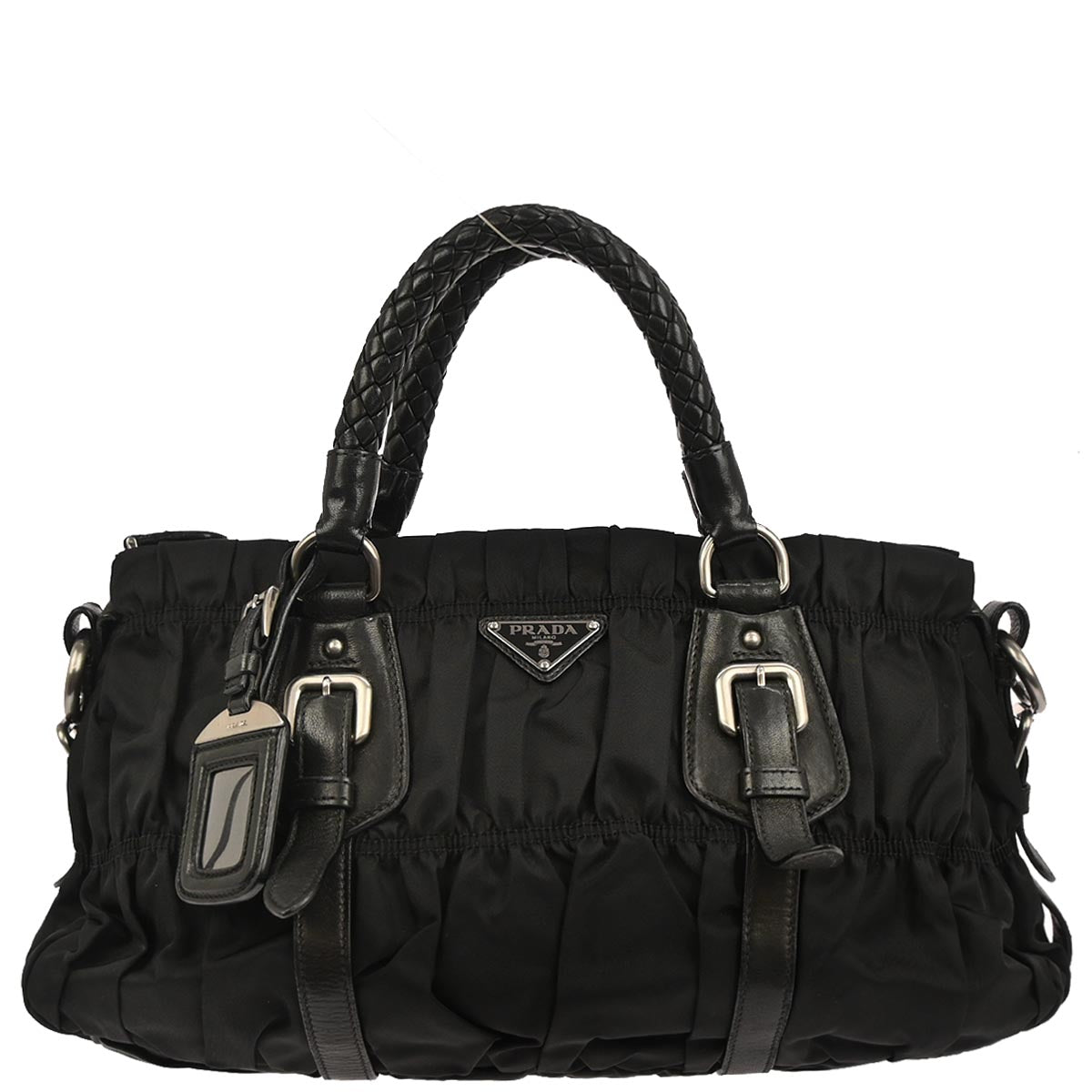Prada Black Nylon Tote Bag