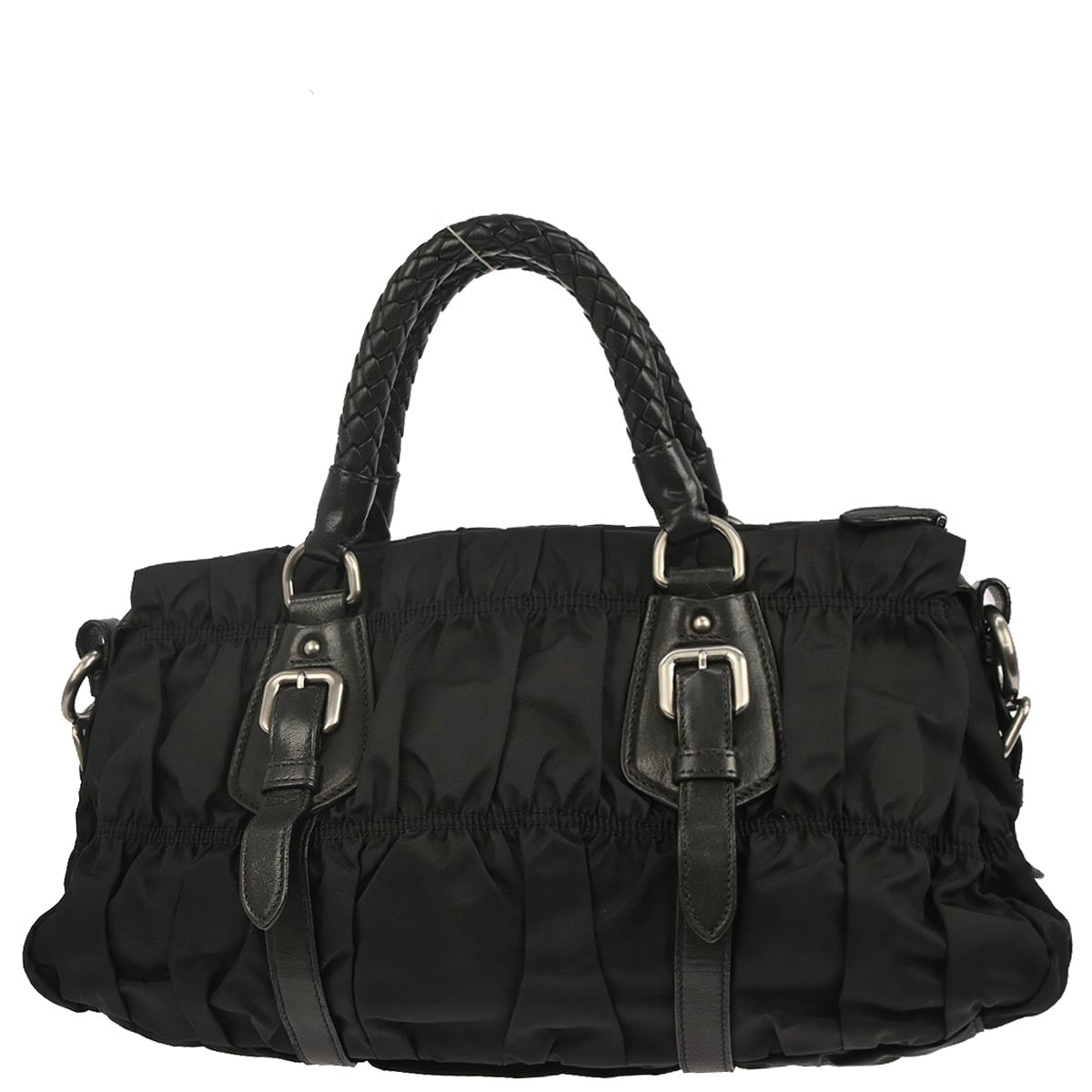 Prada Black Nylon Tote Bag