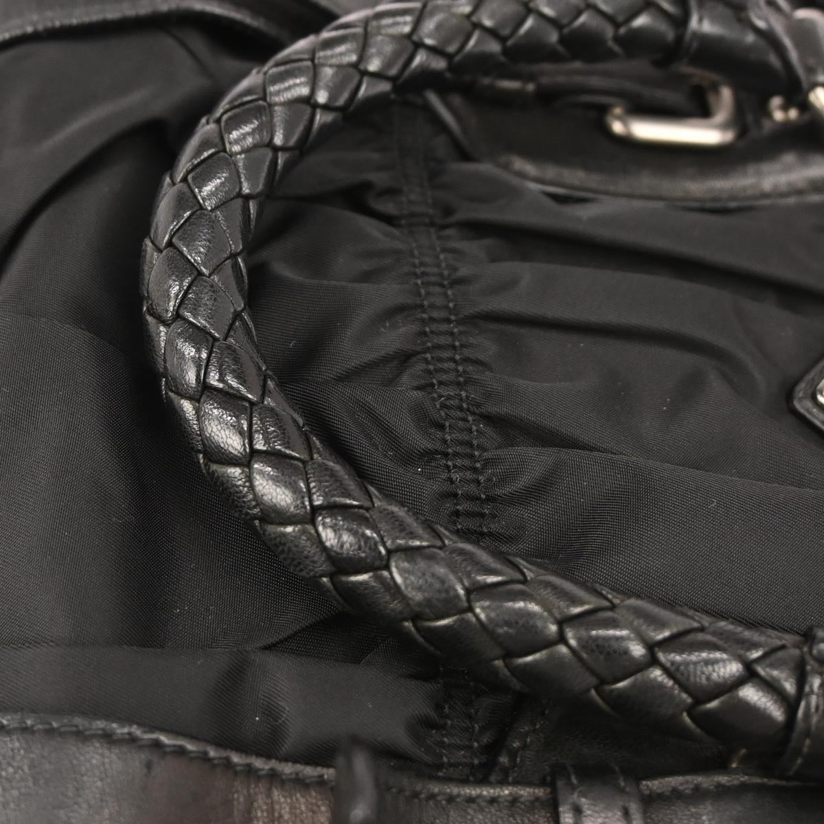 Prada Black Nylon Tote Bag