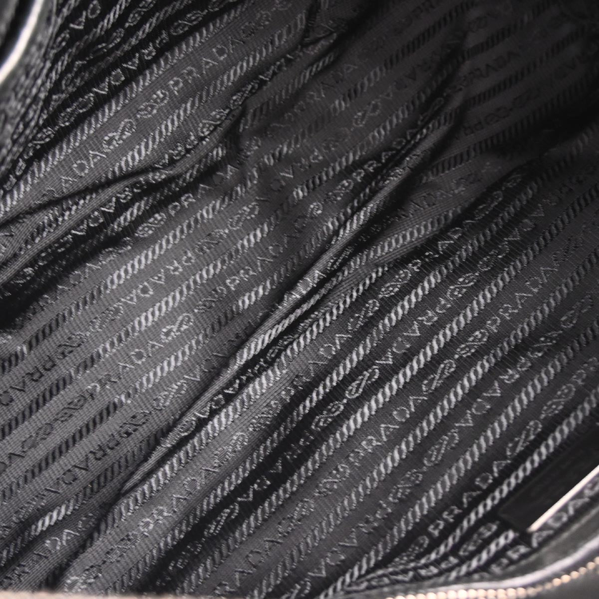 Prada Black Nylon Tote Bag