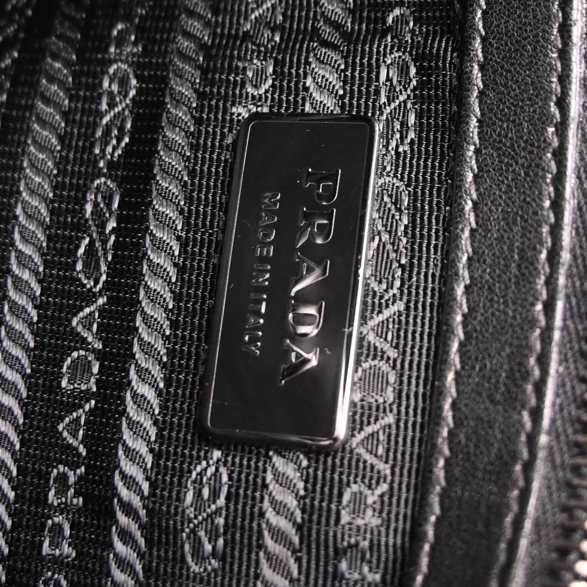 Prada Black Nylon Tote Bag